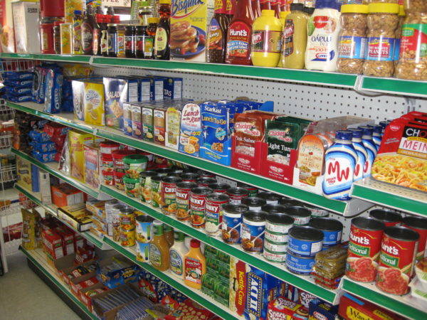 Gondola Shelving Display