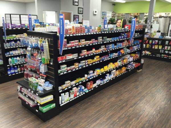 Pharmacy Gondola Shelving