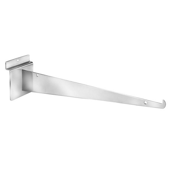 Chrome Slatwall Bracket