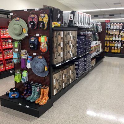 Sporting Goods Gondola Shelving