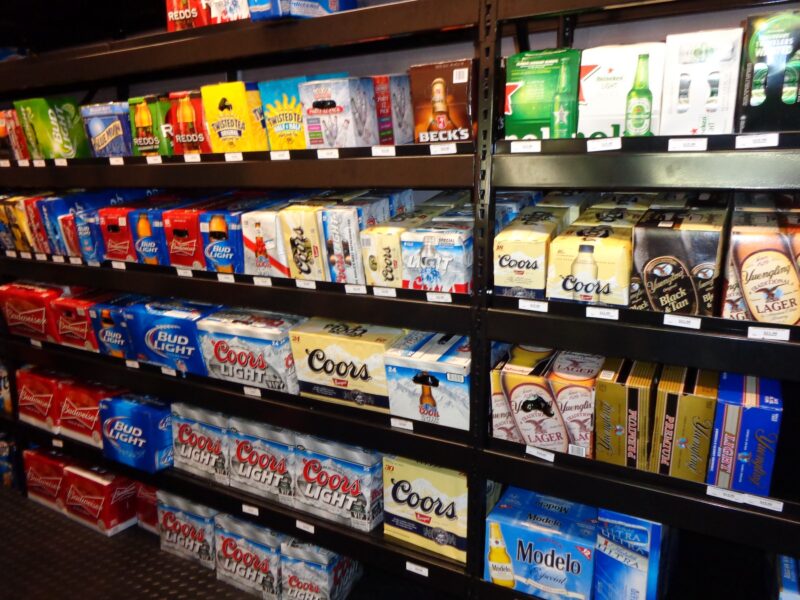 Beer Cave Shelving