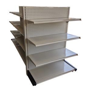 Storflex Almond End Unit Shelving